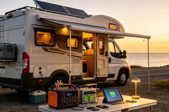 Complete RV Living Power Supply Solution