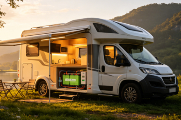 RV LiFePO4 Battery Power Supply Solution