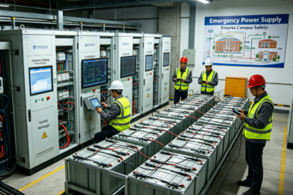 School Dormitory Power Supply Lithium Battery Solution
