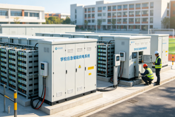School Emergency Power Supply System Solution