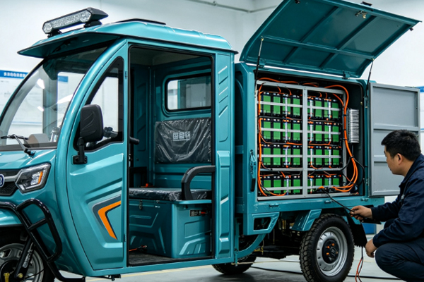 Tricycle Power Battery Solution
