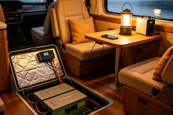 RV Backup Power LiFePO4 Battery Solution
