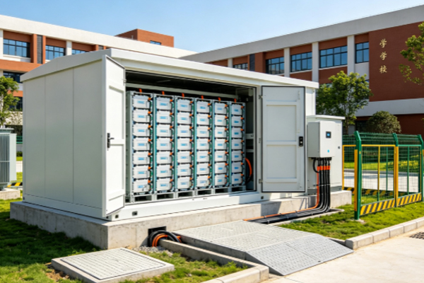 Comprehensive School LiFePO4 Battery Solution