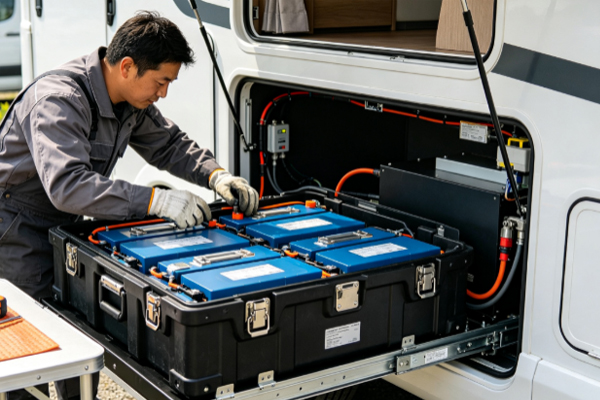 High-Safety LiFePO4 Battery Solution for RVs