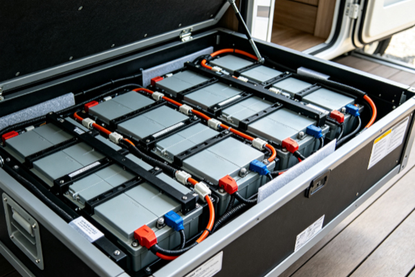 RV Solar Lithium Battery Supporting Solution
