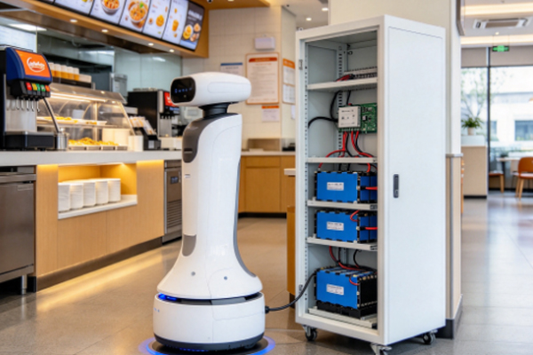 Restaurant Robot Battery Solution